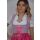 Dirndl Set 410GT Trachtenkleid Erikaviolett Pink  38